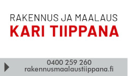 Rakennus ja Maalaus Kari Tiippana logo